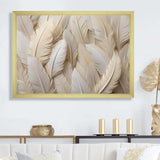 Feathery Plumes - Animals Canvas Wall Art