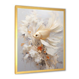 Golden Fish And Long Tails - Fish Wall Decor