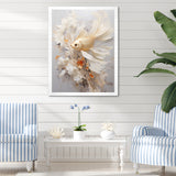 Golden Fish And Long Tails - Fish Wall Decor