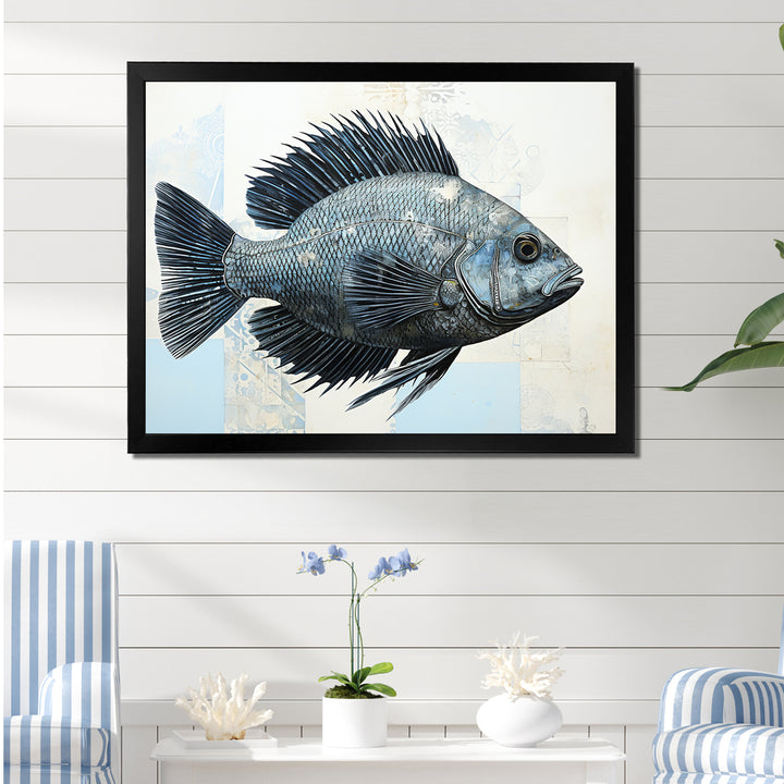 Fish In The Deep Blue - Fish Wall Art Prints
