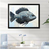 Fish In The Deep Blue - Fish Wall Art Prints