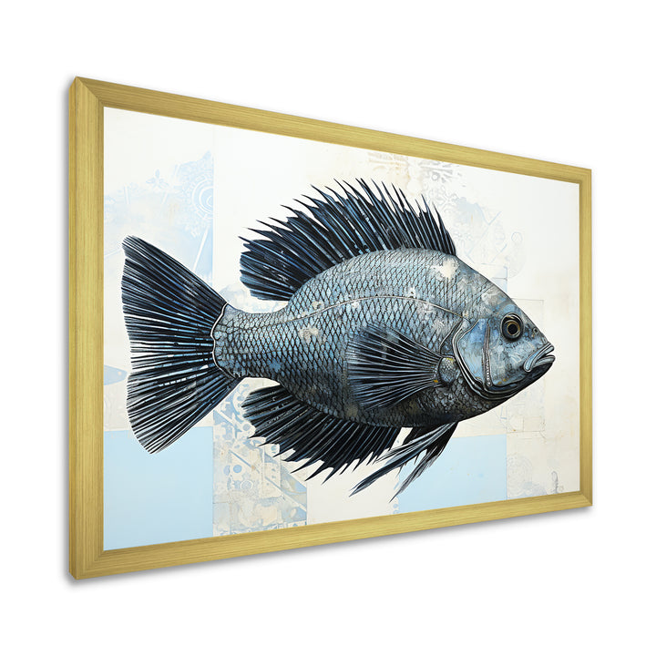 Fish In The Deep Blue - Fish Wall Art Prints