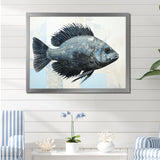 Fish In The Deep Blue - Fish Wall Art Prints