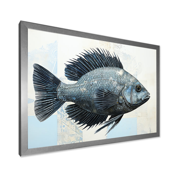 Fish In The Deep Blue - Fish Wall Art Prints