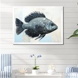 Fish In The Deep Blue - Fish Wall Art Prints