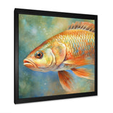 Underwater Fish Fantasy - Orange Fish Wall Art