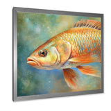 Underwater Fish Fantasy - Orange Fish Wall Art