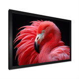 Blushing Red Flamingos - Flamingo Bedroom Wall Art