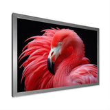 Blushing Red Flamingos - Flamingo Bedroom Wall Art