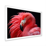 Blushing Red Flamingos - Flamingo Bedroom Wall Art