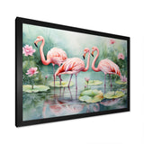 Elegant Pink Flamingo Paradise - Flamingo Wall Art Prints