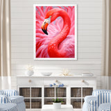 Pink Flamingo Haven - Flamingo Home Decor Art