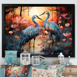 Flamingo Twilight - Flamingo Wall Decor