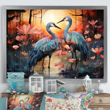 Flamingo Twilight - Flamingo Wall Decor