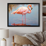 Pink Flamingo Secret Beauty - Flamingo Wall Decor