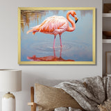 Pink Flamingo Secret Beauty - Flamingo Wall Decor
