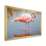 Pink Flamingo Secret Beauty - Flamingo Wall Decor