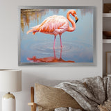Pink Flamingo Secret Beauty - Flamingo Wall Decor