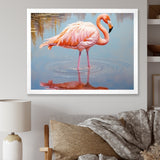 Pink Flamingo Secret Beauty - Flamingo Wall Decor