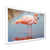 Pink Flamingo Secret Beauty - Flamingo Wall Decor