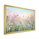 Wild Flowers Meadows - Floral Canvas Wall Art