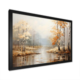 Mystic Nostalgia Autumn Forest - Landscapes Canvas Wall Art