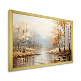 Mystic Nostalgia Autumn Forest - Landscapes Canvas Wall Art