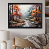 Mystic Nostalgia Autumn Forest I - Landscapes Canvas Wall Art