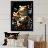 A Baroque Frogs Portrait - Frog Canvas Wall Art
