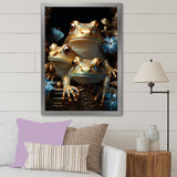 A Baroque Frogs Portrait - Frog Canvas Wall Art