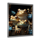 A Baroque Frogs Portrait - Frog Canvas Wall Art