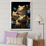 A Baroque Frogs Portrait - Frog Canvas Wall Art