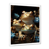 A Baroque Frogs Portrait - Frog Canvas Wall Art