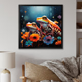 Couple Toads At The Night - Frog Wall Decor