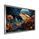 Cosmic Art Frog - Frog Large Canvas Wall Art