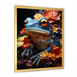 Cosmic Frog Journey - Frog Living Room Wall Art