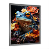 Cosmic Frog Journey - Frog Living Room Wall Art