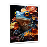 Cosmic Frog Journey - Frog Living Room Wall Art