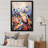 Popart Frog Popart - Frog Canvas Wall Art