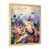 Popart Frog Popart - Frog Canvas Wall Art