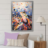 Popart Frog Popart - Frog Canvas Wall Art