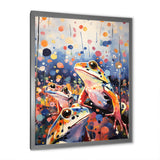 Popart Frog Popart - Frog Canvas Wall Art