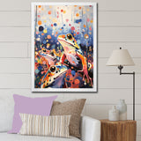 Popart Frog Popart - Frog Canvas Wall Art
