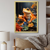 Expressionist Frog Spirit - Frog Wall Decor