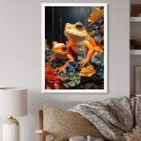Expressionist Frog Spirit - Frog Wall Decor