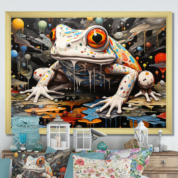 Minimalism Frogs Toads - Frog Wall Decor