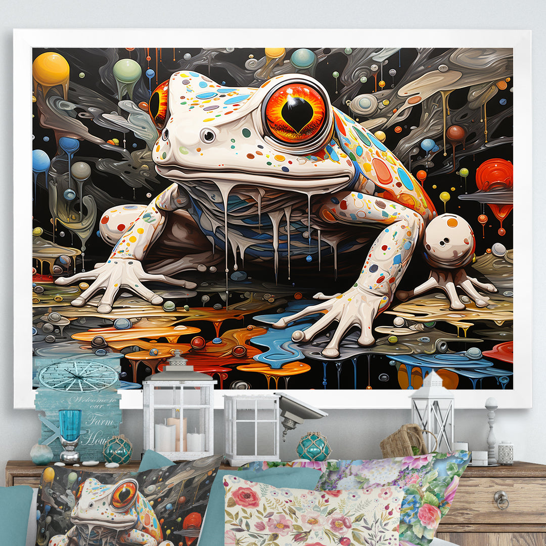 Minimalism Frogs Toads - Frog Wall Decor