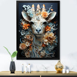 Grey Giraffe Surreal Savanna - Giraffe Wall Art Prints