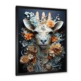 Grey Giraffe Surreal Savanna - Giraffe Wall Art Prints