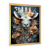Grey Giraffe Surreal Savanna - Giraffe Wall Art Prints